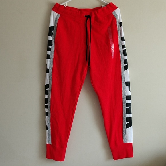 ❌Size L 🌺 PINK VICTORIA'S SECRET SKINNY JOGGERS . - Picture 3 of 7